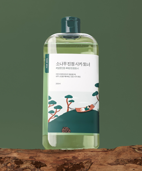 라운드랩() 포 맨 소나무 진정 시카 토너 대용량 300ml 상품 이미지