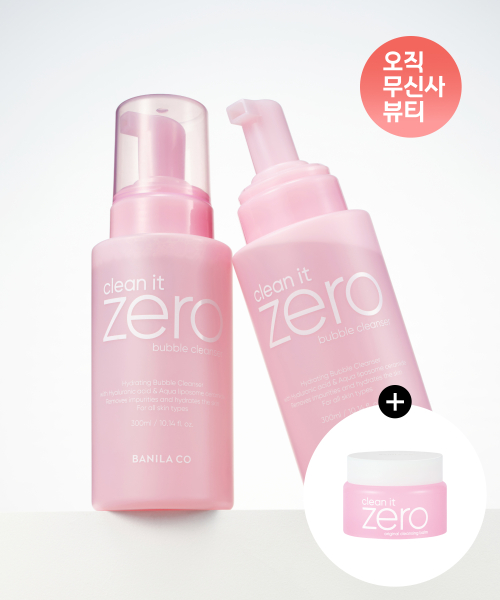 바닐라코() [2PACK] 클린잇제로 버블 클렌저 300ml 상품 이미지