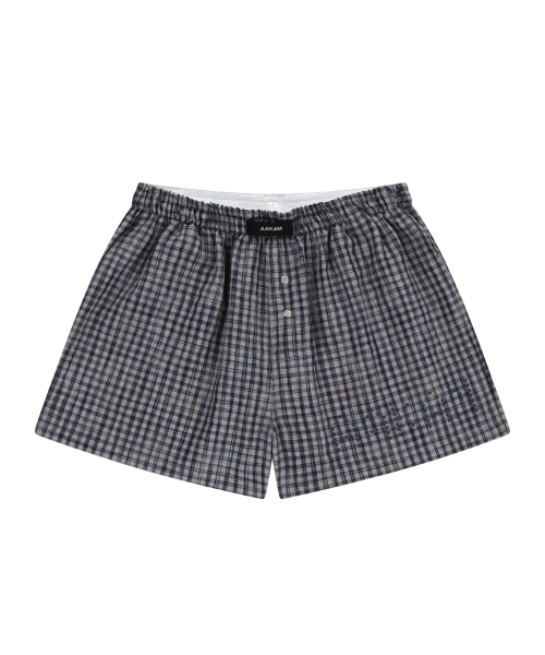 Check Boxer (Mixed серый)
