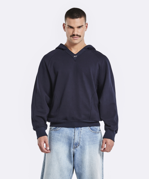 V zone hoodie - Navy