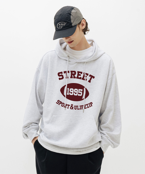 Оверсайз худи Street Sports 4 Color [ULZI_0015]