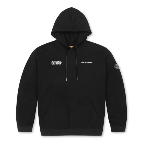 (UNI) (GOLDEN BEAR X BATMAN) Худи с принтом Бэтмена на спине G4TAW25071BKX