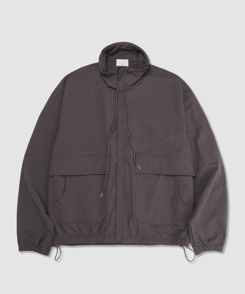 Двусторонняя зип-худи с карманами (Dark Gray)