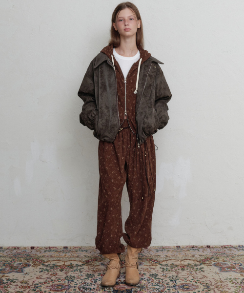 Rustic garden jogger брюки (коричневый)
