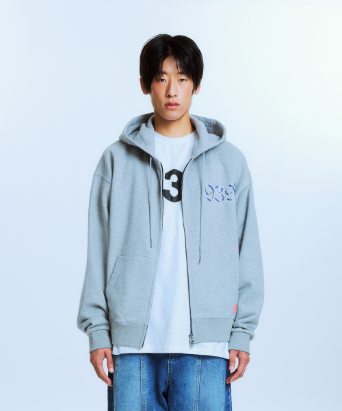 아카이브 볼드() UNDEFEATED HOOD ZIP-UP (GRAY) 상품 이미지