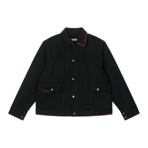 UL DENIM JACKET 01 BLACK