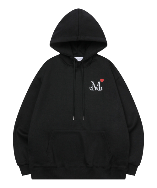 韓国 新品 MUCENT ムセント ラブリッツミニハートロゴフードパーカー MUSINSA公式 | MUCENT ラブリッツミニハートロゴフードパーカー 男女