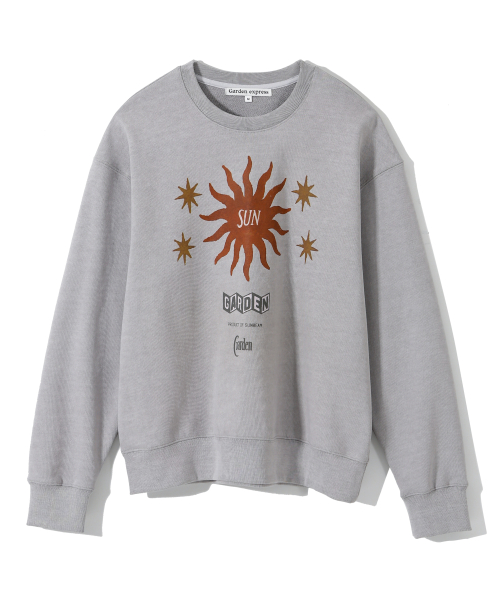 Vintage graphic Sweatshirt (grey)