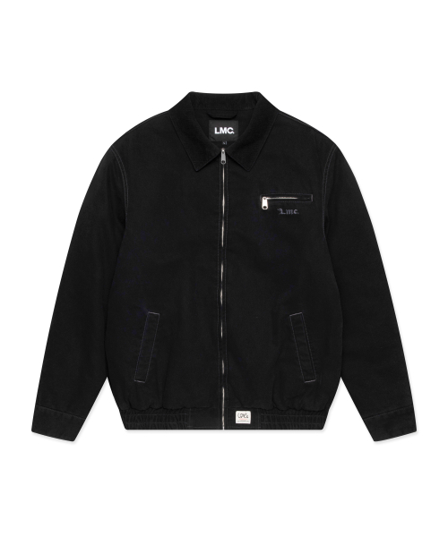 CONTRAST STITCH WORK JAKCET чёрный