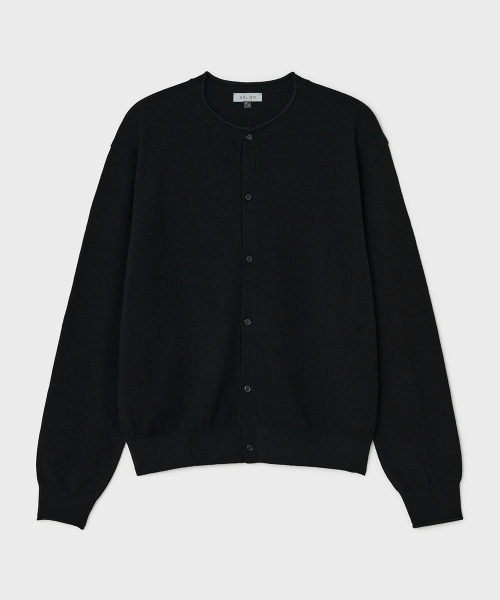 Кардиган City с круглым вырезом - Black