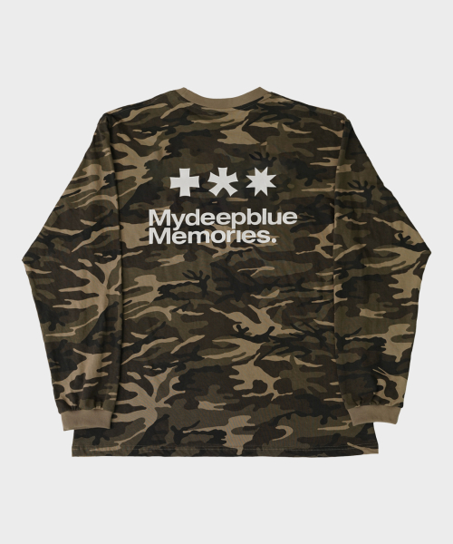 MM SYMBOL LOGO CAMO LONG SLEEVE #1