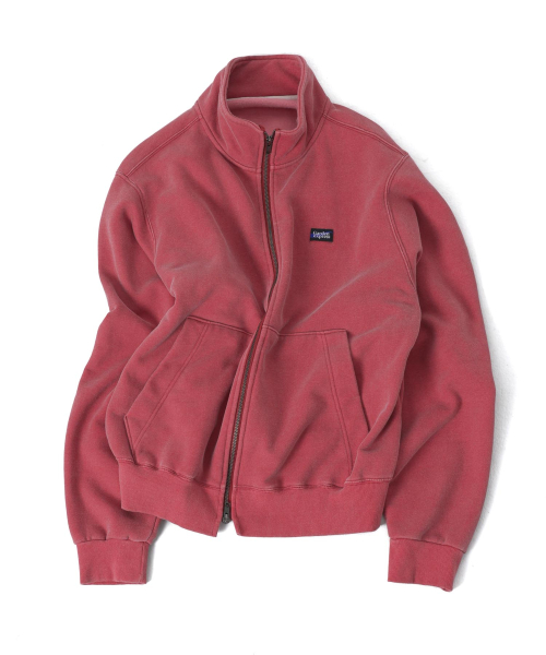 High-neck Pigment Zip-up (розовый)