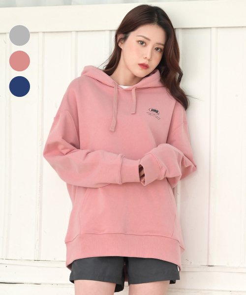Женское свободное худи, унисекс свитшот для пар (PINK) / TE101W