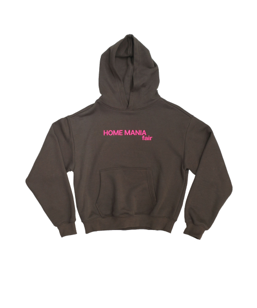 HMF LOGO HOODIE_BROWN(IK2FFMM412C)