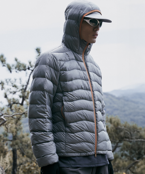 THERMOTRAIL LIGHTWEIGHT PERTEX DOWN JACKET_GRAY