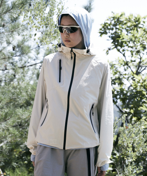 VETRA SEALED WINDBREAKER JACKET_IVORY