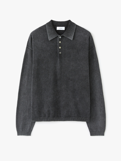 르마드() 빈티지 카라 니트 - BLACK 상품 이미지