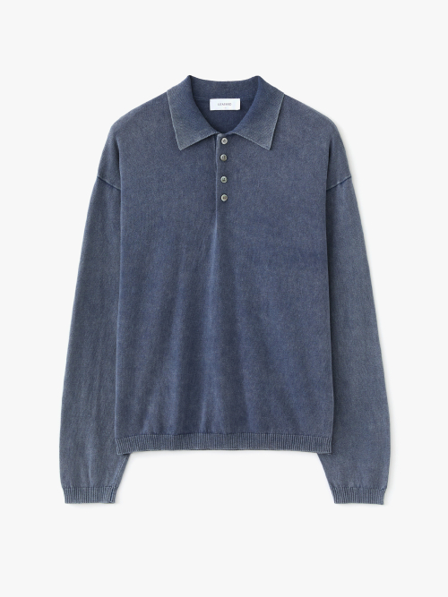 르마드() 빈티지 카라 니트 - BLUE 상품 이미지