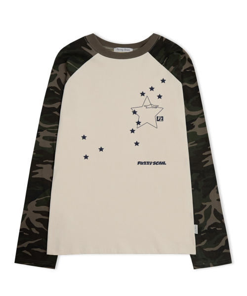 Лонгслив реглан Arrange Star Camo, 2 цвета