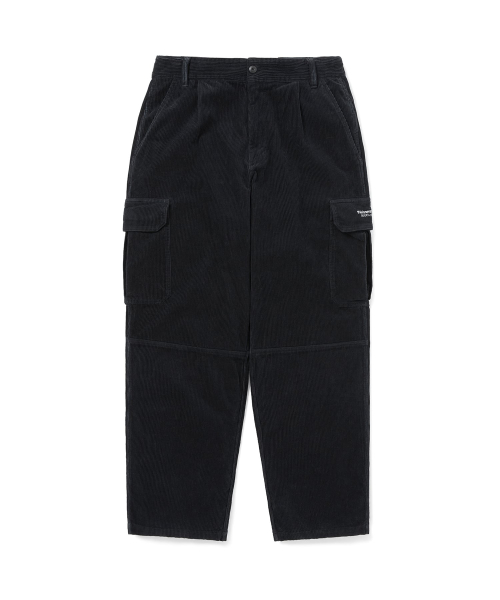 Corduroy Cargo Pant Black