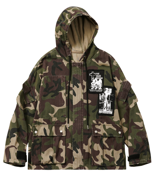 VTG Washed Mil Parka (TO0022-1)