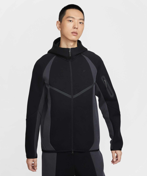 Флисовая ветровка Tech Full-Zip M - Black:Anthracite / IF1326-010