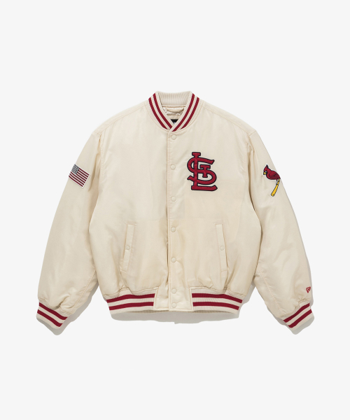 Куртка MLB St. Louis Cardinals Authentic Stadium Ivory