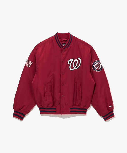 Куртка MLB Washington Nationals Authentic Stadium Red