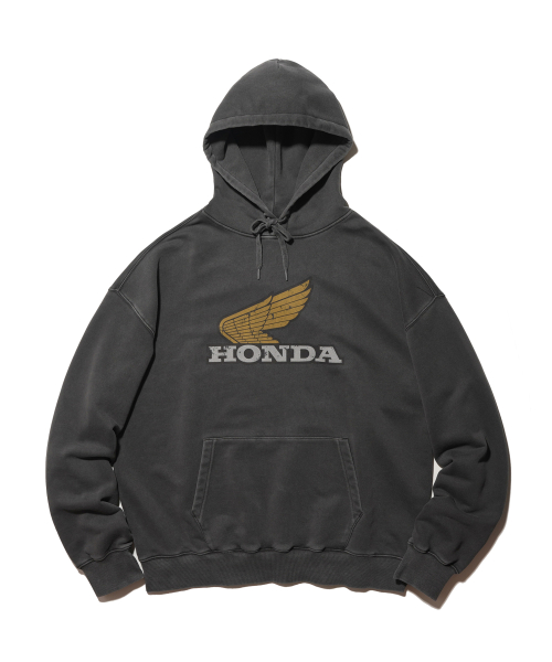 Vintage Logo Hoodie Charcoal