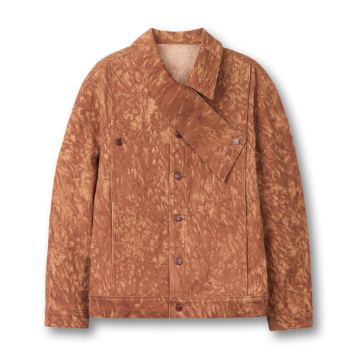 BUTTON PANNEL JACKET_VER IMBALANCE (PERSIMMON SALT)