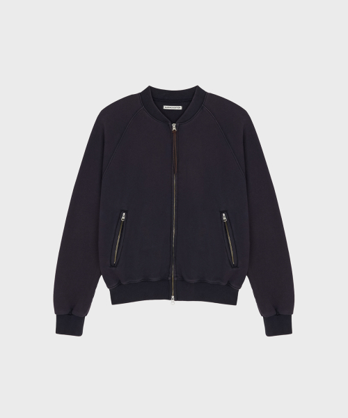 SWEAT STADIUM JACKET OXBLOOD NAVY