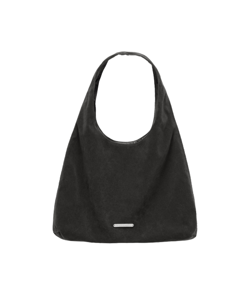 Urban Suede Shoulder Bag (black)