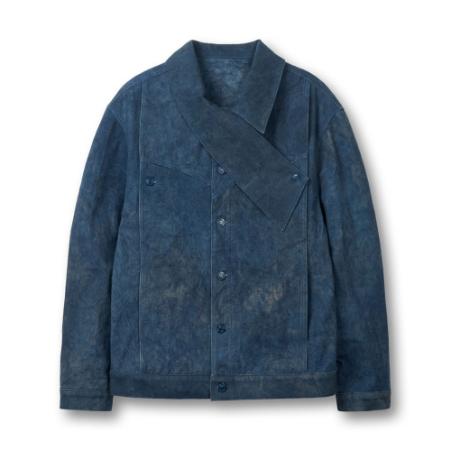 BUTTON PANNEL JACKET_VER IMBALANCE (INDIGO)
