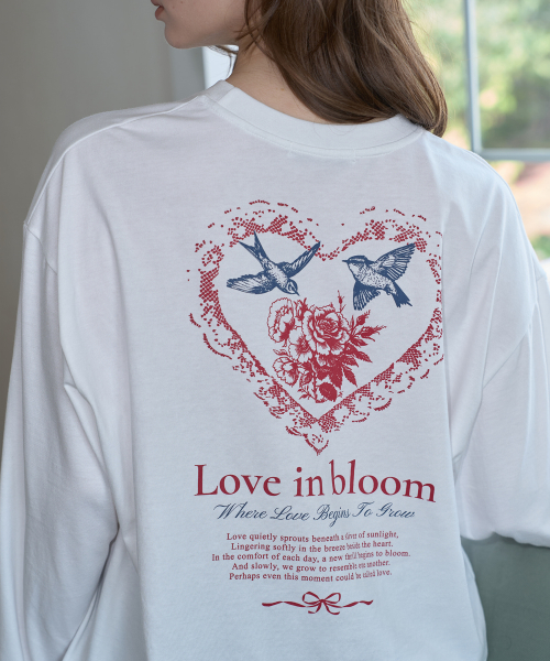 Love Bloom T-Shirt (ivory)