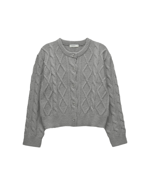 Star Cable Cardigan (gray)