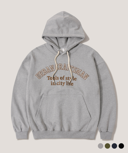 Худи Urban Craftsman Heavy Cotton Grey KHHD4714
