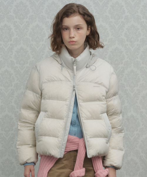 Женский пуховик Civic RDS Short Puffer Ecru