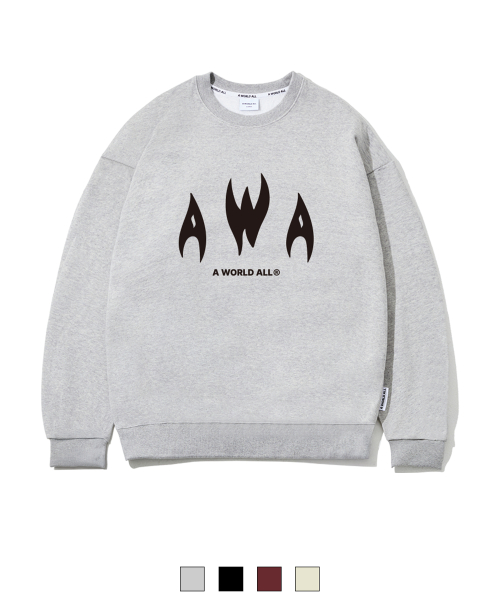 Оверсайз свитшот LOGO TYPE (SAMAWA-0010)