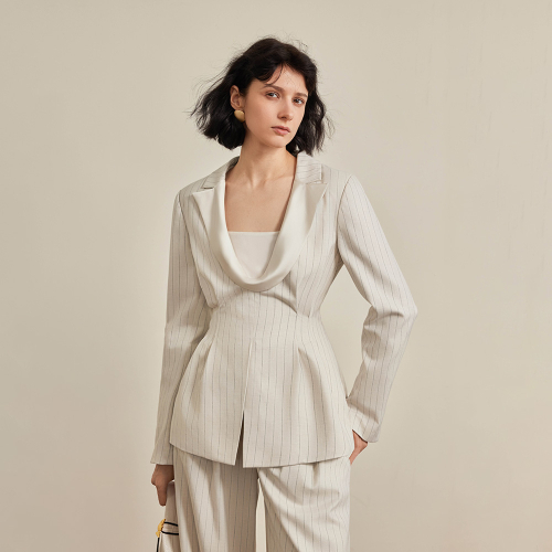YY_Design striped jacket