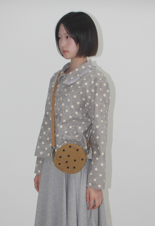 Dot Corduroy Coat