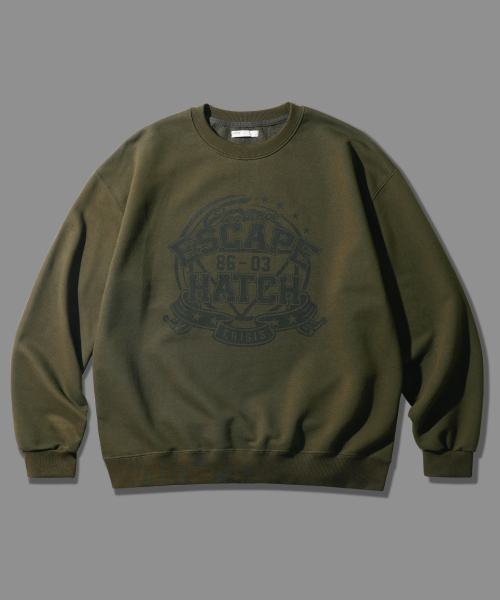 Свитшот Crisis Hatch Khaki ISMT6908
