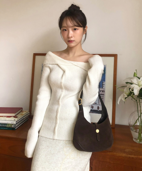 Sac Jane Suede Marron
