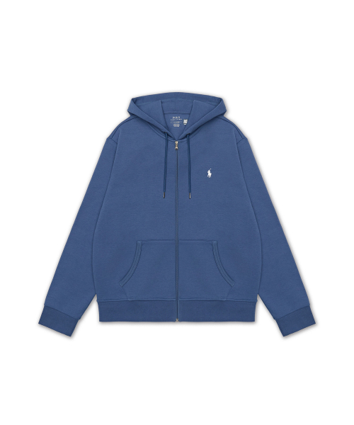 Худи Double Knit на молнии, Blue