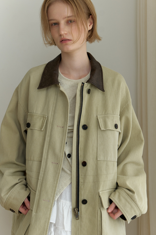 Vanilla Field jacket (2Colors)