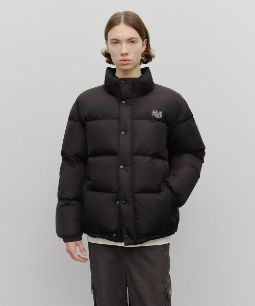 CLASSIC LOGO DOWN JACKET black