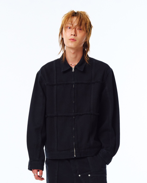 Incision Denim Jacket