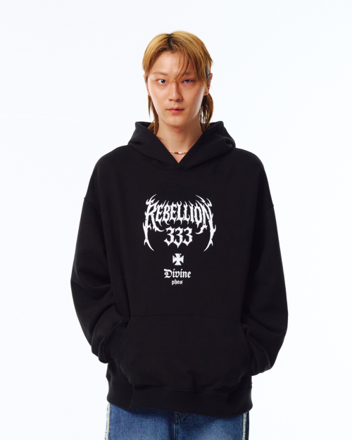 Rebellion 333 Hoodie/Black