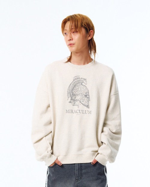 Miraculum Bascinet Sweatshirt/Oatmeal