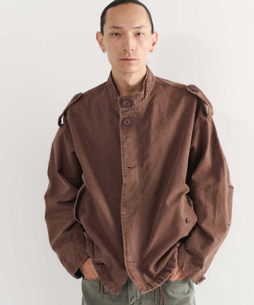Укороченная куртка-ветровка Danto Utility_Brown