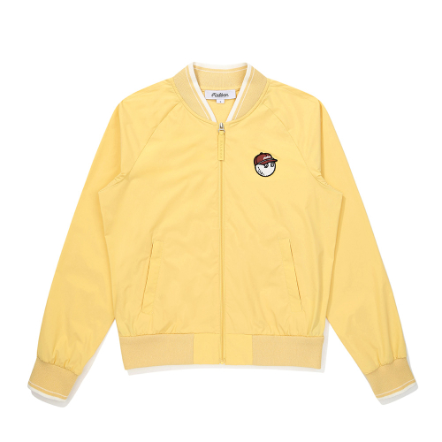 Вязаный бомбер YELLOW (WOMAN)